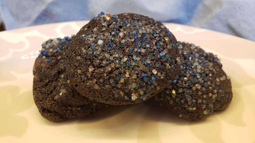 Chocolate Decadence Cookies on a plate