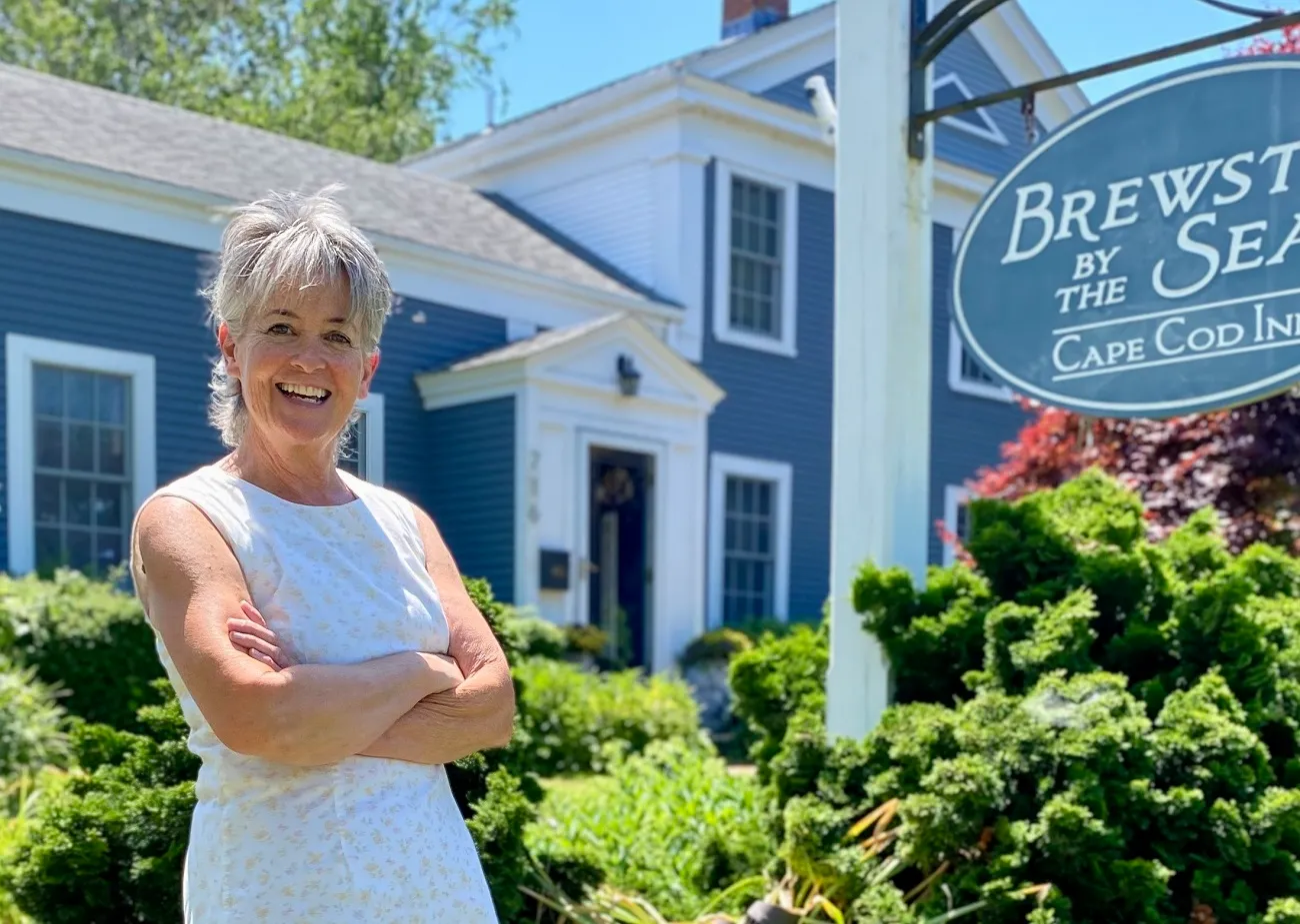 Amy Chesnut, owner of Brewster by the Sea.   